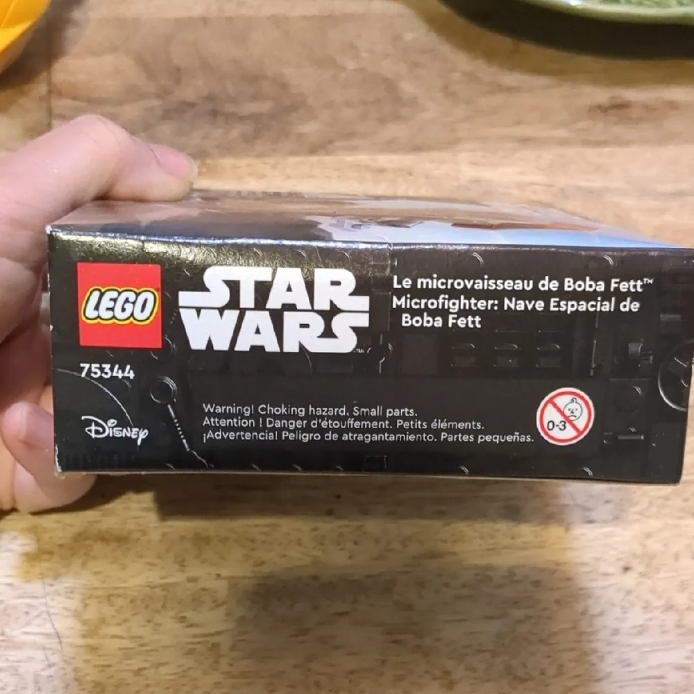 NWT LEGO 75344 Star Wars Boba Fett's Starship Microfighter Gray - Picture 7 of 7